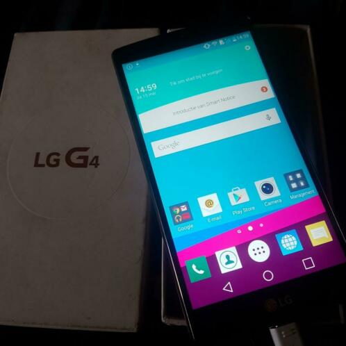 LG G4 helemaal netjes alleen accu gaat snel leeg