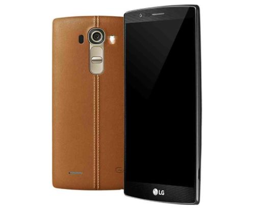 Lg g4 leather broun geseald