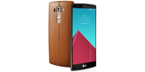 LG G4 Leather Brown Leer Nieuw