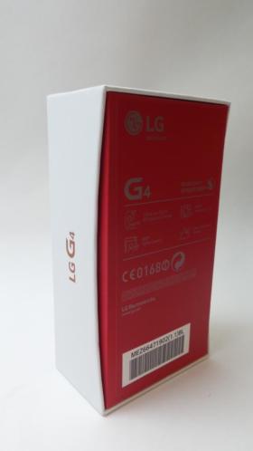 LG G4 Leer Zwart NIEUW 1 jaar Garantie