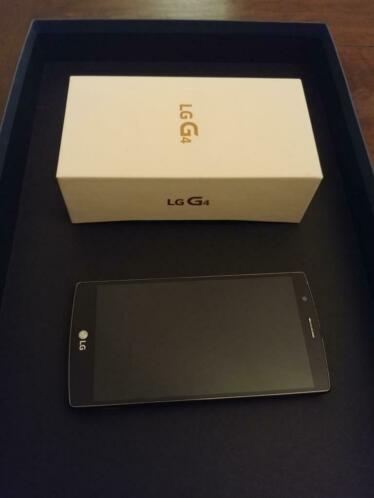 LG G4 met doos, hoesje en lader