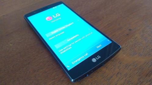 LG G4 zwart leer NIEUW