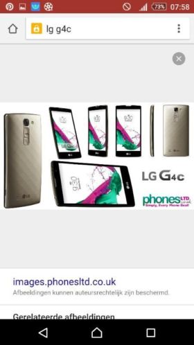 LG g4c metallic Grey, nieuw