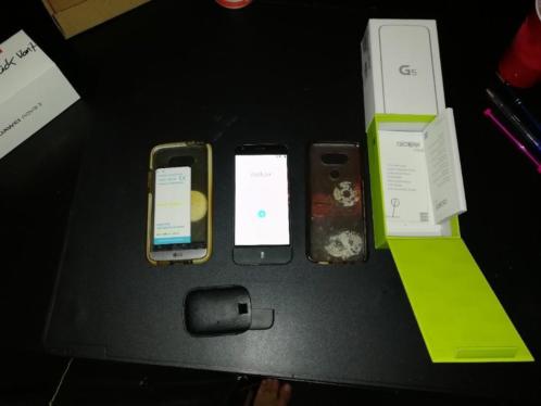 LG g5 H850 met 2 accu039s, bampo uitbreiding en 2 hoesjes
