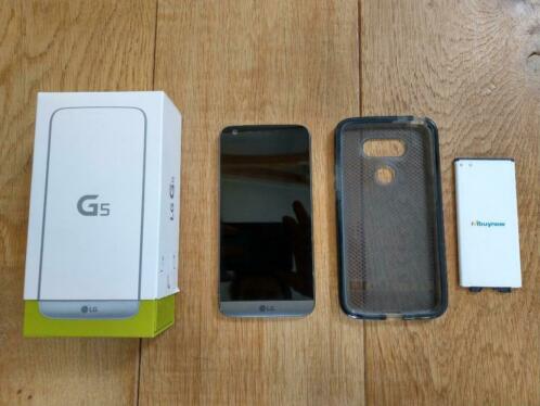 LG G5  Tech21 hoes  Extra (nieuw) batterij