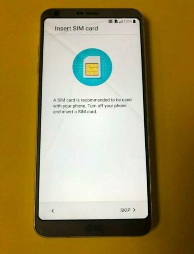 LG G6 met scheur