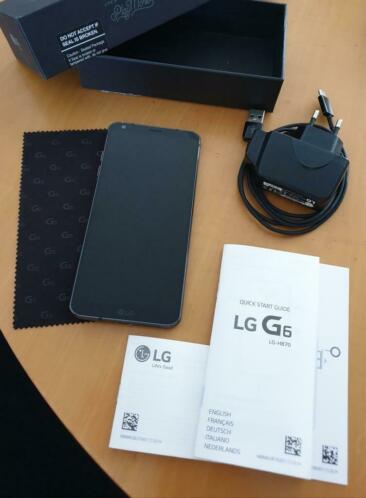 LG G6 Thinq black  stof amp waterdicht