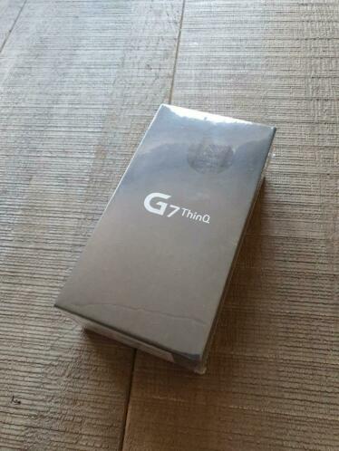 LG G7 Thinq 64GB Aurora Black gloednieuw VERZEGELD