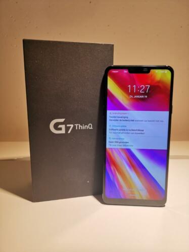 LG G7 ThinQ Black nieuw in doos en simlockvrij