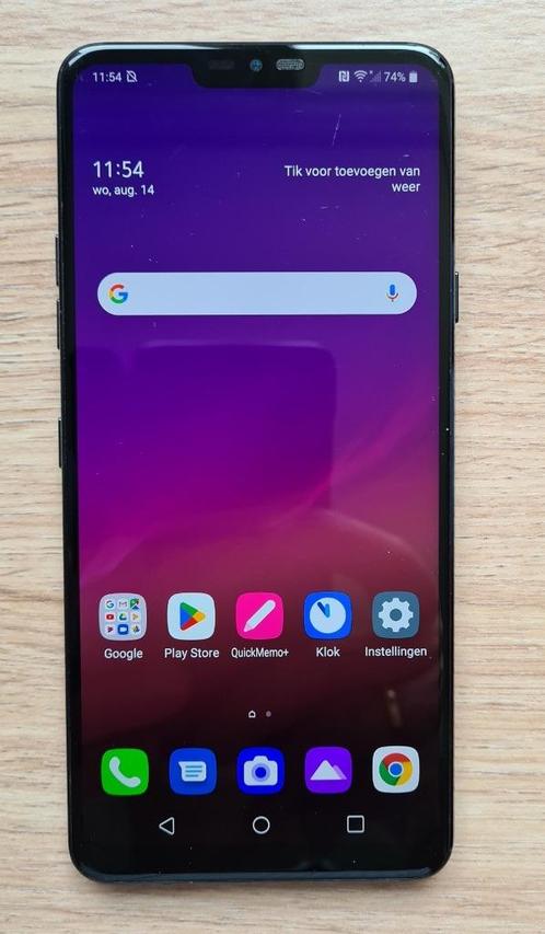 LG G7 ThinQ (LM-G710EM) zwart, 64 Gb, onbeschadigd