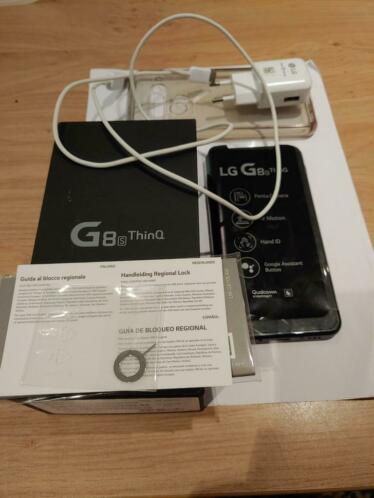 LG G8s Met een screenprotector, hoesje, snellader en meer