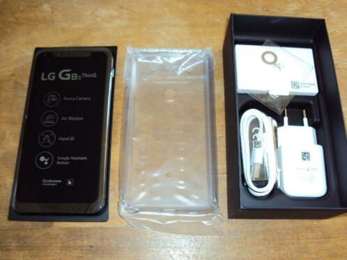 LG G8S ThinQ zwart compleet met doos, ruilen tegen S10e