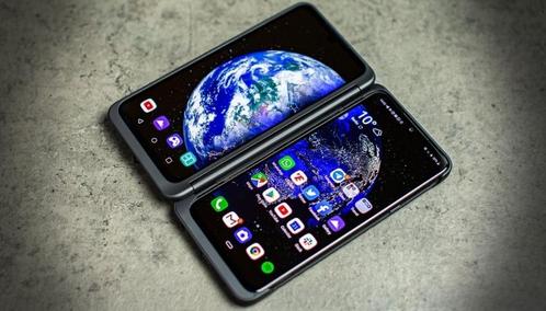 LG G8X ThinQ Dual Screen Zwart als nieuw compleet met doos
