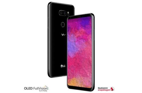 LG H930DS V30 Plus Dual Sim 128GB zwart met Spigen case