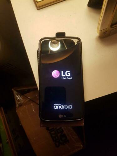 Lg k10 android mobiele telefoon van 2018.