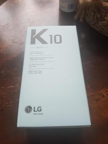 LG K10 nieuw in doos