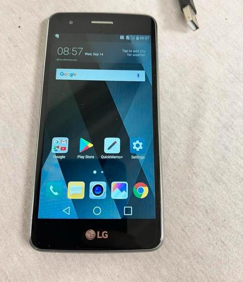 LG K8 2017 4G LTE 5.0 13MP mobiel touchscreen 16GB als nieuw
