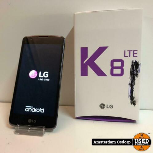 LG K8 LTE 16GB Zwart  Nette Staat