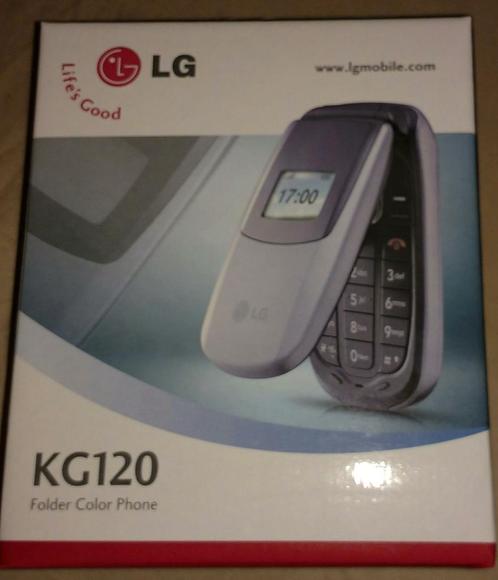 LG KG120 inklapbaar mobieltje