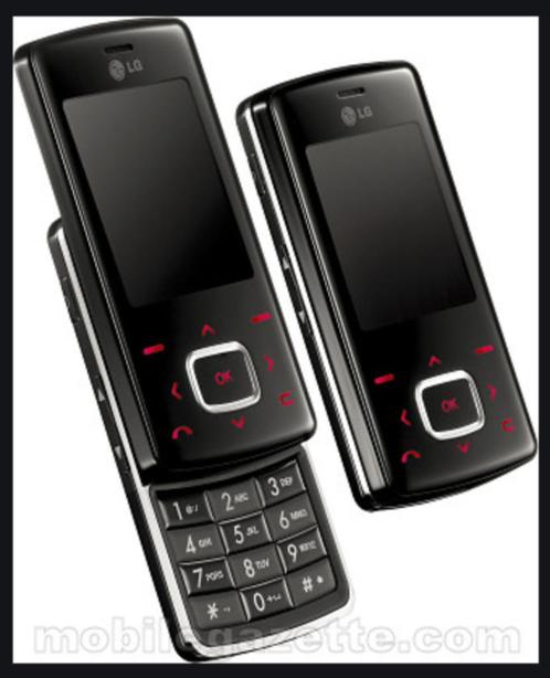 LG KG800 vintage chocolate telefoon voor 19 euro.