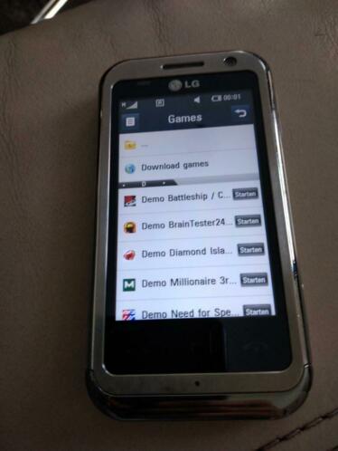 Lg km900 rvs 5mp dolby mobile