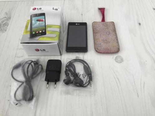 LG L5 2 Zwart - compleet in originele doos - zeer netjes