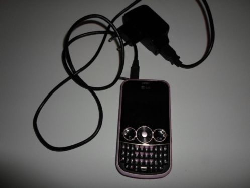 LG mobiele telefoon met oplader