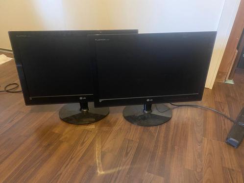 LG Monitor, 2 stuks, 21,5 inch