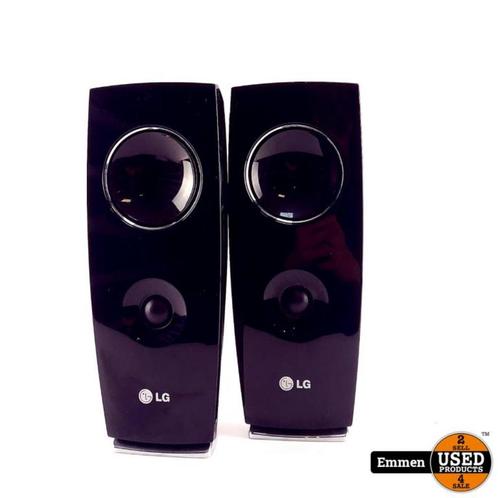 LG Monitor Speakers ZwartBlack  In Nette Staat 926