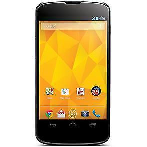 LG Nexus 4 Zwart  Refurbished  12 mnd. Garantie