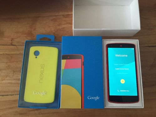 LG Nexus 5 rood