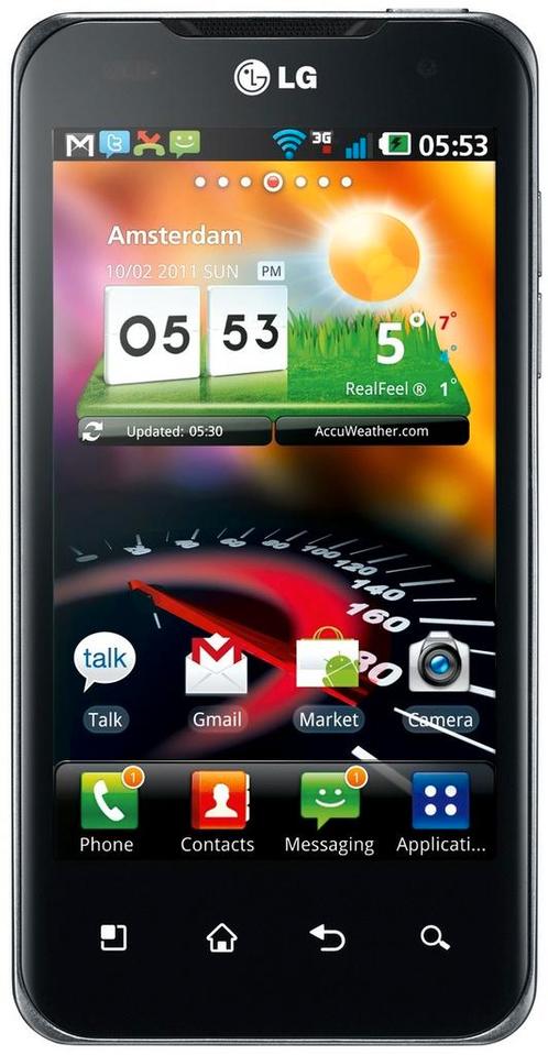 LG Optimus 2X Speed P990 Zwart