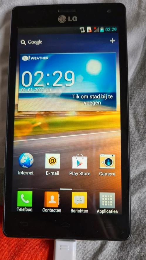 Lg optimus 4x HD Zwart