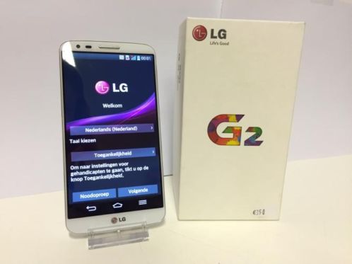 LG Optimus G2 16GB Wit  3 maanden garantie 