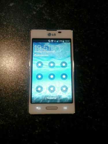 LG Optimus L5 II - LG E460 Smartphone wit in goede staat 