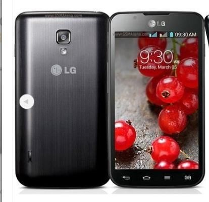 LG Optimus L7 II titanium zilver