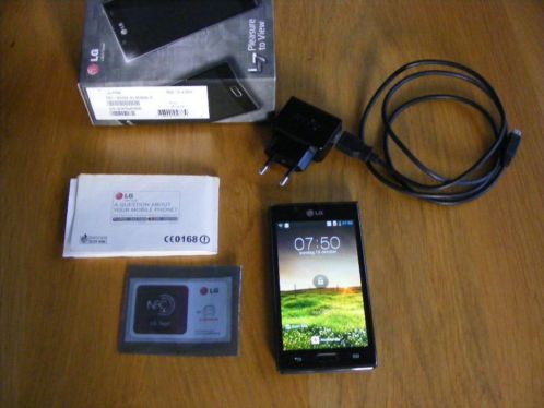 LG P700 black optimus zgan in doos