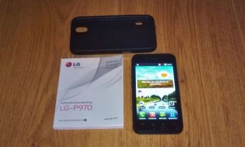 LG P970 Optimus black smartphone