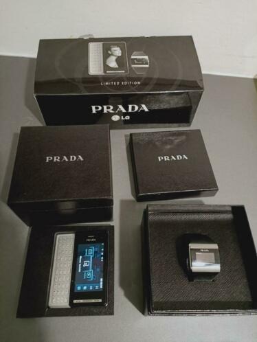 LG Prada, Limited Edition. Zeldzaam. Horloge  telefoon