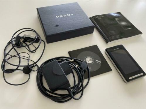 LG Prada mobiele telefoon zwart design