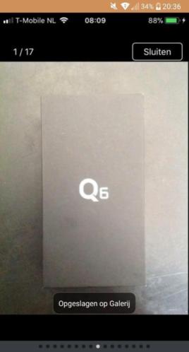 Lg q6 32gb moet weg