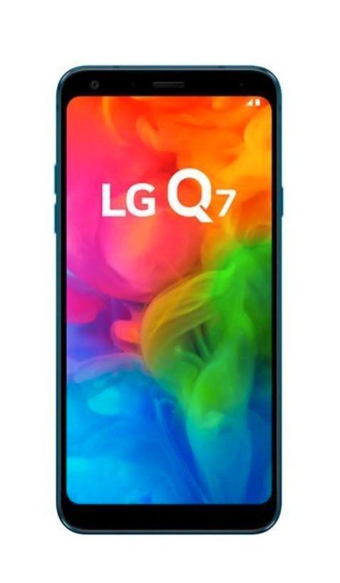 LG Q7 blauw in topstaat