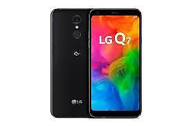 LG Q7 nieuw zwart in doos.