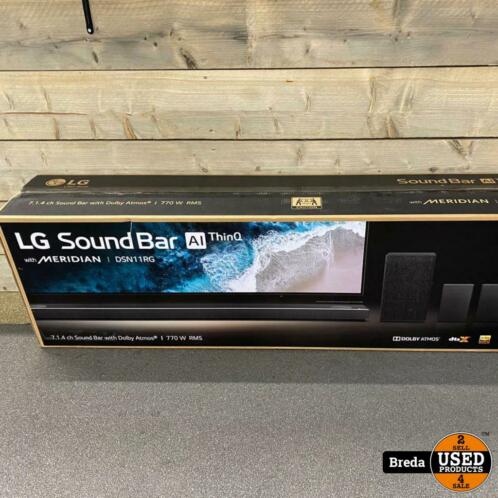 LG Soundbar ALThinq DSN11RG  Nieuw met Garantie