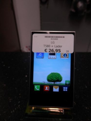 LG T580 Met lader Artnr  833466