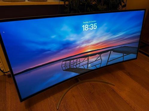 LG Ultrawide 38quot curved scherm inclusief Dell monitor arm