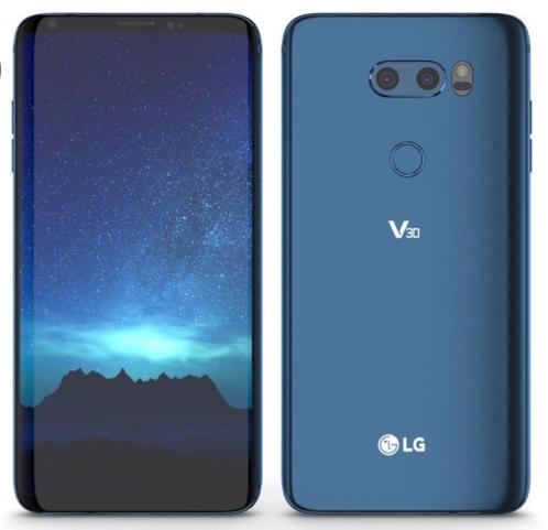 LG V 30 Blue 64GB NIEUW 