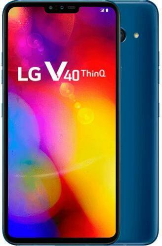 LG V40 ThinQ Dual-SIM Blue bij KPN