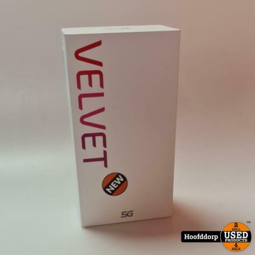 LG Velvet 128GB Aurora Gray Nieuw in doos