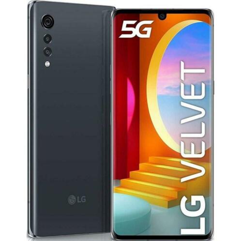 LG Velvet 128GB Black Gloednieuw amp Garantie Inruil Mogelijk